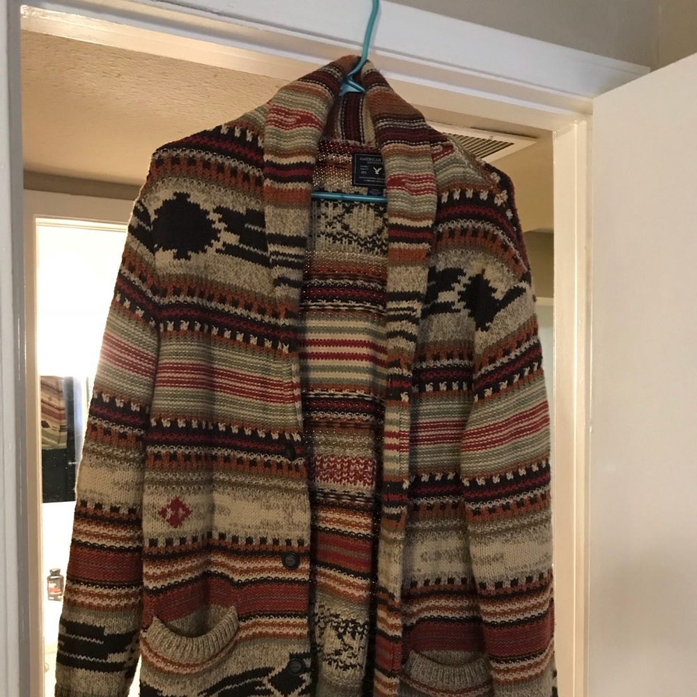 Men's Westerly style American Eagle Cardigan